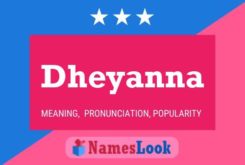 ملصق اسم Dheyanna