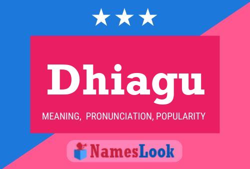 ملصق اسم Dhiagu