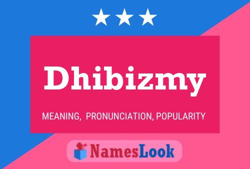 ملصق اسم Dhibizmy