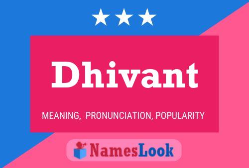 ملصق اسم Dhivant