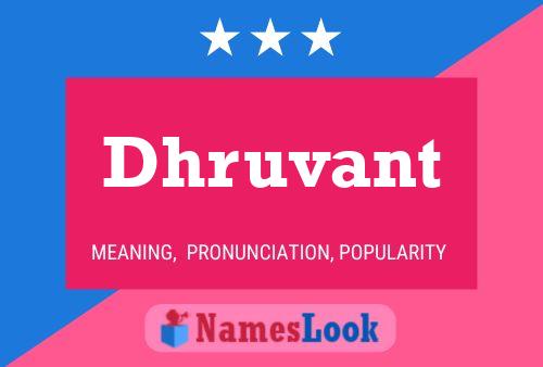 ملصق اسم Dhruvant