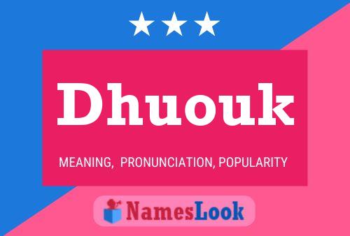 ملصق اسم Dhuouk