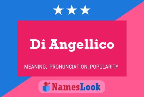 ملصق اسم Di Angellico