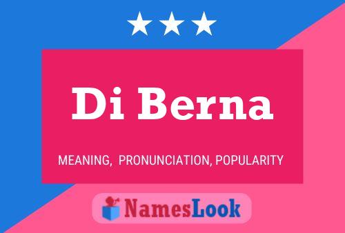 ملصق اسم Di Berna