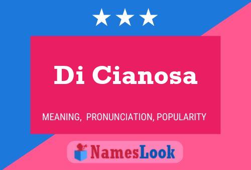 ملصق اسم Di Cianosa