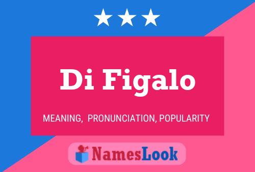 ملصق اسم Di Figalo