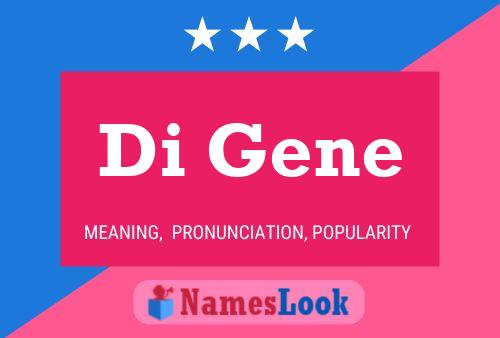 ملصق اسم Di Gene