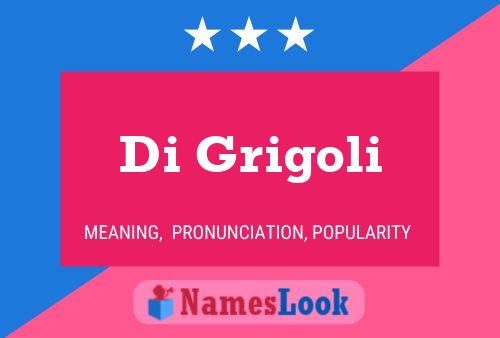 ملصق اسم Di Grigoli