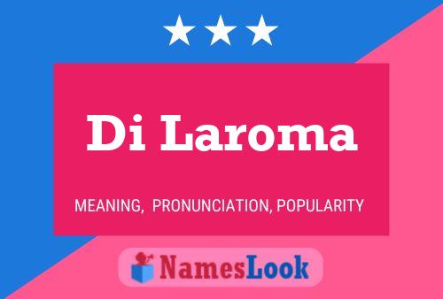 ملصق اسم Di Laroma