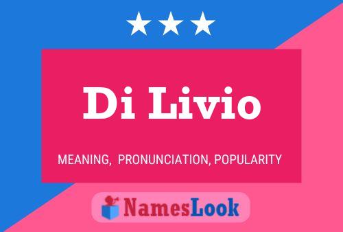 ملصق اسم Di Livio