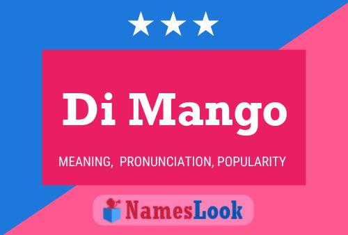 ملصق اسم Di Mango