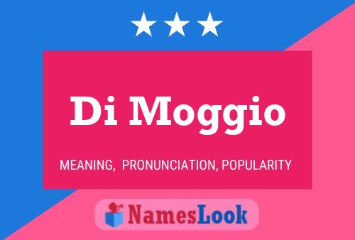 ملصق اسم Di Moggio