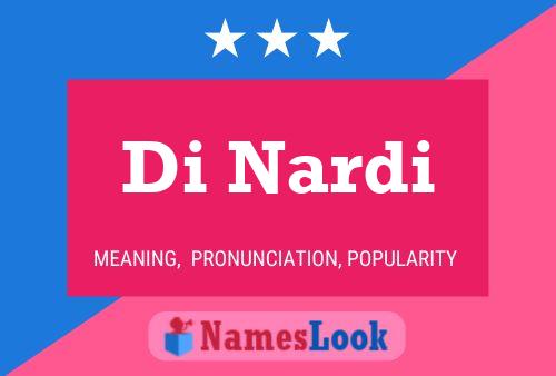 ملصق اسم Di Nardi