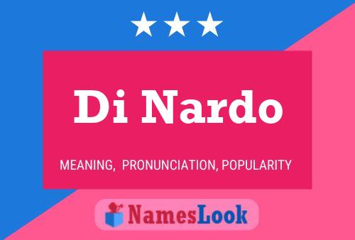 ملصق اسم Di Nardo