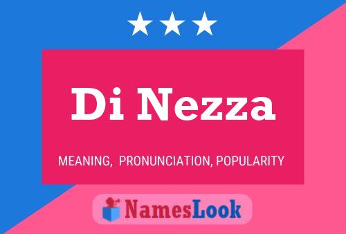 ملصق اسم Di Nezza