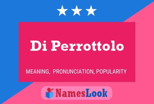 ملصق اسم Di Perrottolo