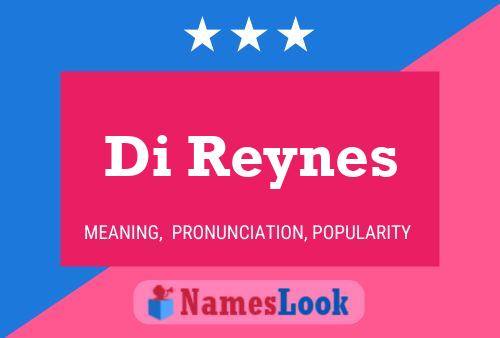 ملصق اسم Di Reynes