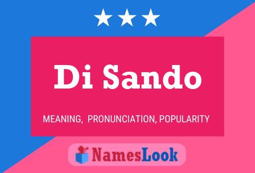 ملصق اسم Di Sando