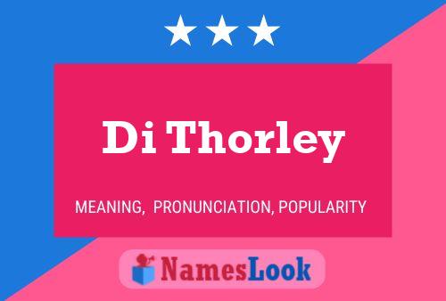 ملصق اسم Di Thorley