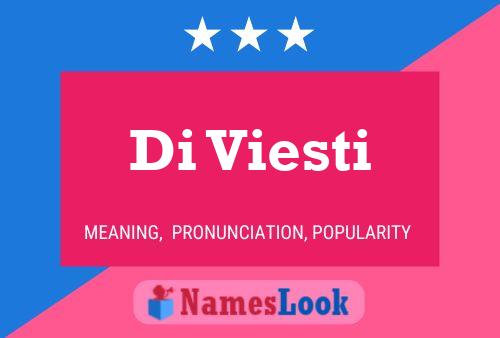 ملصق اسم Di Viesti