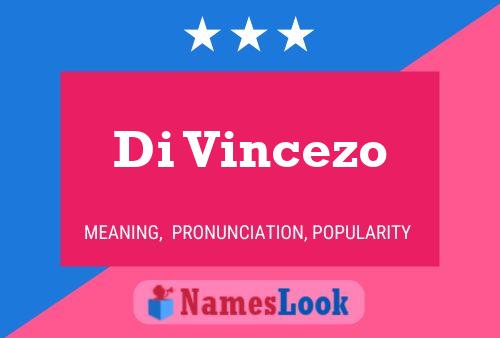 ملصق اسم Di Vincezo