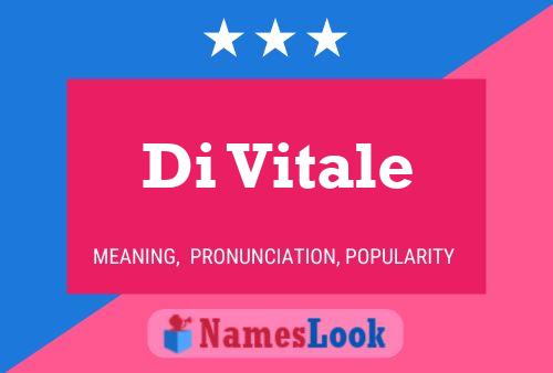 ملصق اسم Di Vitale