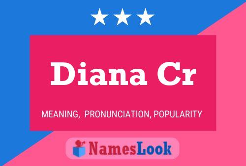 ملصق اسم Diana Cr