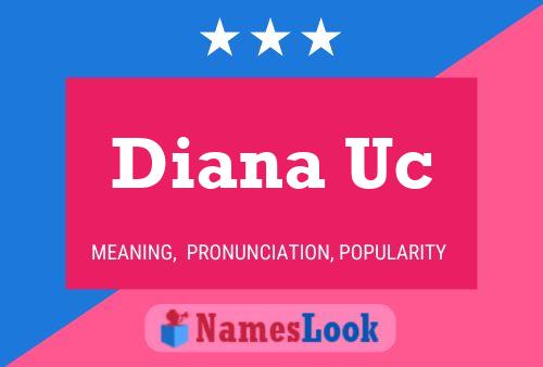 ملصق اسم Diana Uc