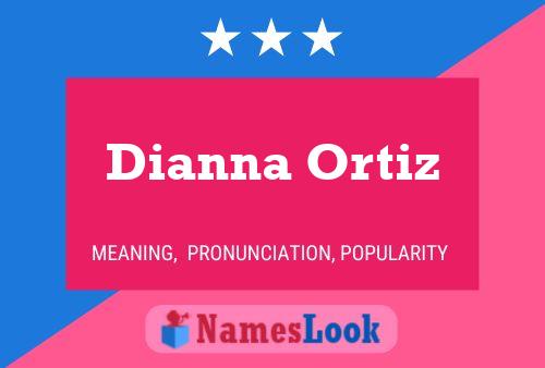 ملصق اسم Dianna Ortiz