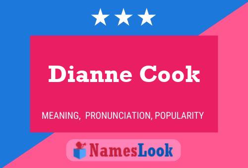 ملصق اسم Dianne Cook