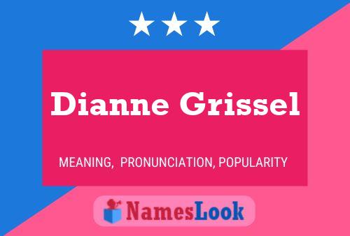 ملصق اسم Dianne Grissel