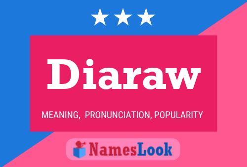 ملصق اسم Diaraw