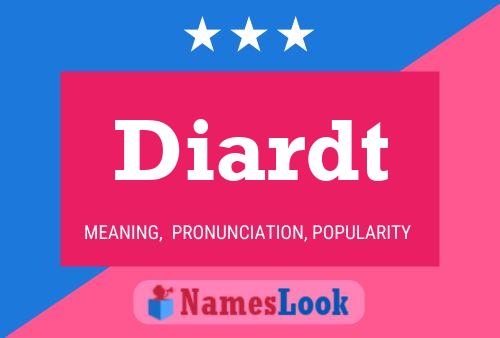 ملصق اسم Diardt