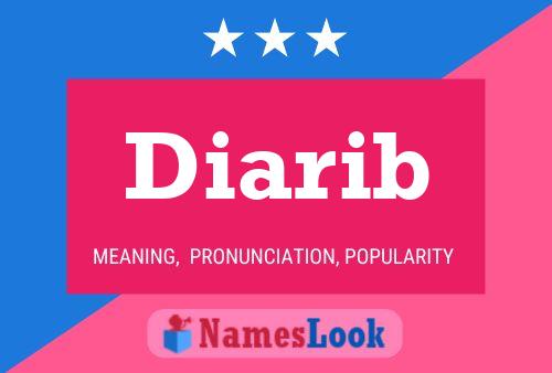 ملصق اسم Diarib