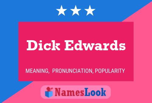 ملصق اسم Dick Edwards