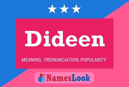 ملصق اسم Dideen