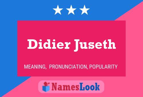 ملصق اسم Didier Juseth