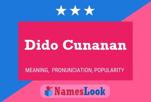 ملصق اسم Dido Cunanan