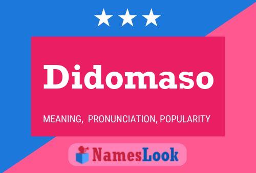 ملصق اسم Didomaso