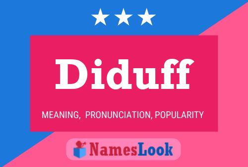 ملصق اسم Diduff