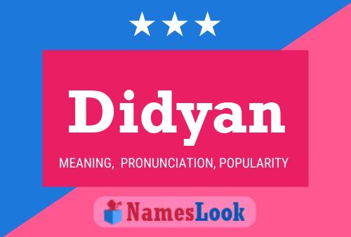 ملصق اسم Didyan