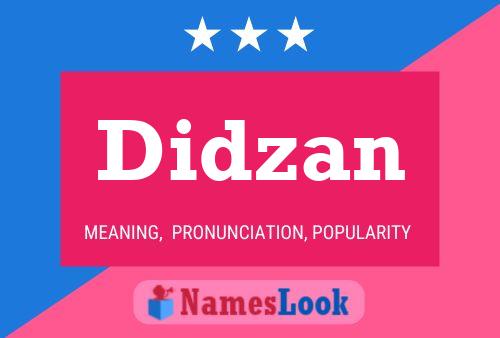 ملصق اسم Didzan