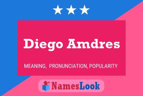 ملصق اسم Diego Amdres