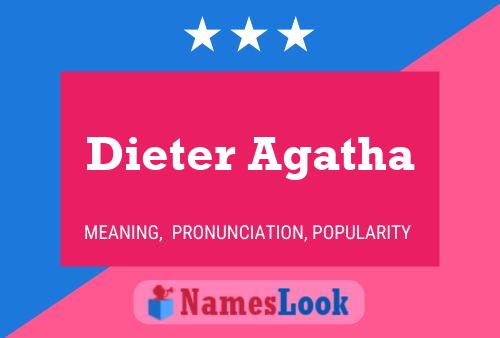 ملصق اسم Dieter Agatha