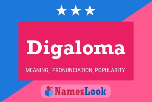 ملصق اسم Digaloma