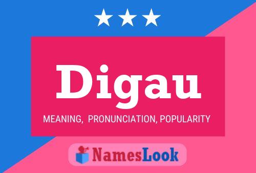 ملصق اسم Digau