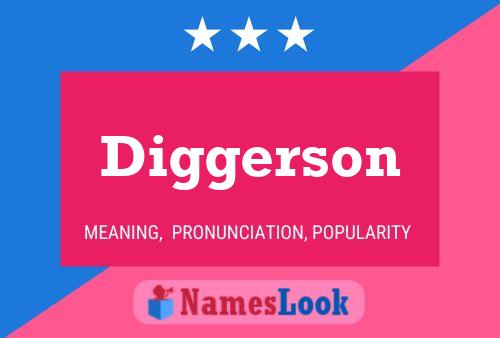 ملصق اسم Diggerson