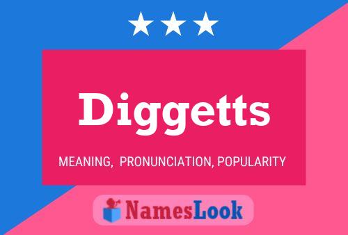 ملصق اسم Diggetts