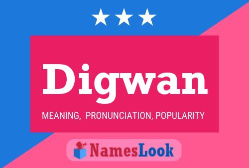 ملصق اسم Digwan