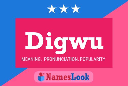 ملصق اسم Digwu